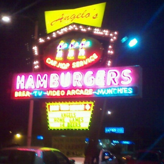 Photo taken at Angelo&#39;s Hamburgers by Louie D. on 6/23/2012