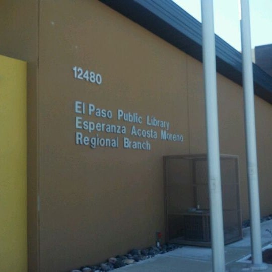 Esperanza Acosta Moreno Branch Library 12480 Pebble Hills Blvd