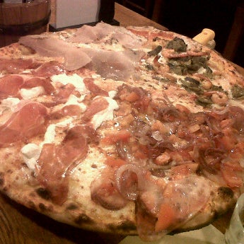 Photo taken at Pizzeria La Pace by Francesca C. on 2/15/2012
