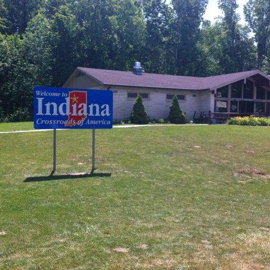 Photo taken at Indiana Welcome Center by Kevin S. on 6/8/2012
