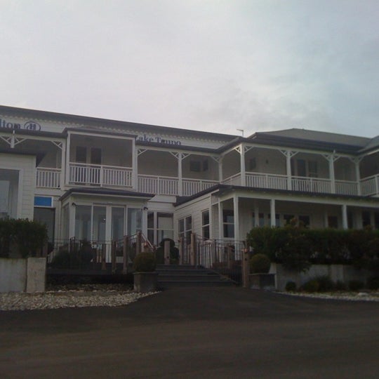 Photo taken at Hilton Lake Taupo by Clinton F. on 6/9/2011