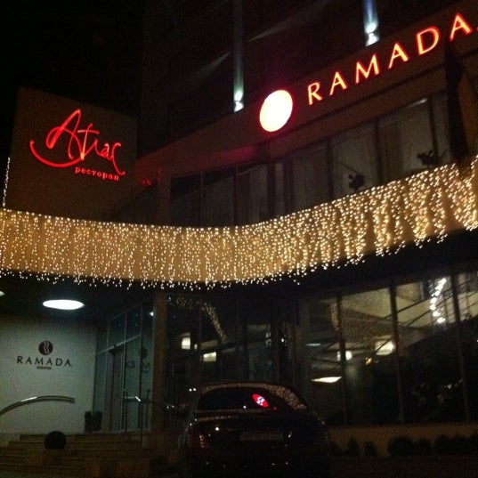 Photo taken at Ramada Donetsk Hotel by Ira C. on 11/25/2011