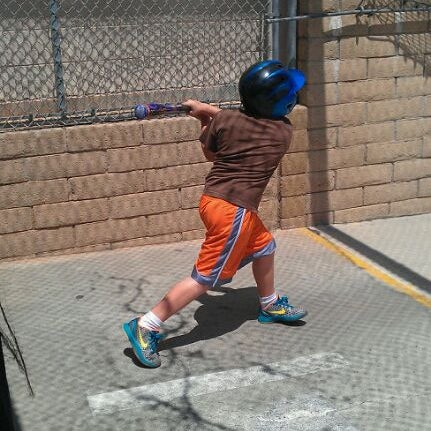 Photo taken at Home Run Park Batting Cages by Steve D. on 8/13/2011