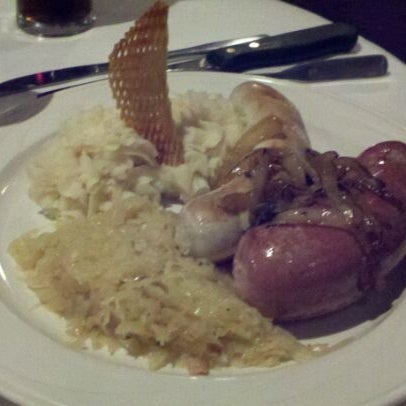 Photo taken at Edelweiss German/American Restaurant by Marie on 11/3/2011