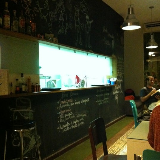 Photo taken at Bogart Café by Felippe R. on 5/2/2012