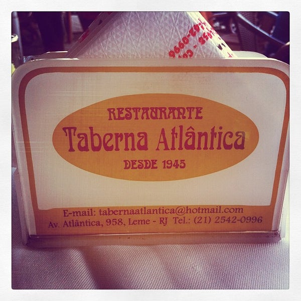 รูปภาพถ่ายที่ Taberna Atlântica โดย Vasili เมื่อ 7/22/2012