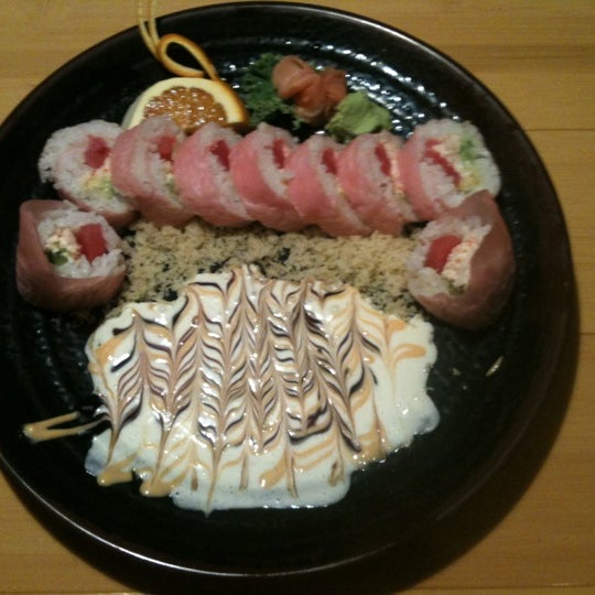 Photo taken at Tokyo Japanese Steakhouse Seafood &amp; Sushi Bar by Kayleigh A. on 7/18/2012