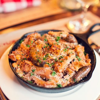 Try the tripe. It’s braised for five hours, tossed with cannellini beans & spicy merguez, topped with garlic bread crumbs & crisped in the broiler. It’s one of our #100best dishes & drinks of 2011.