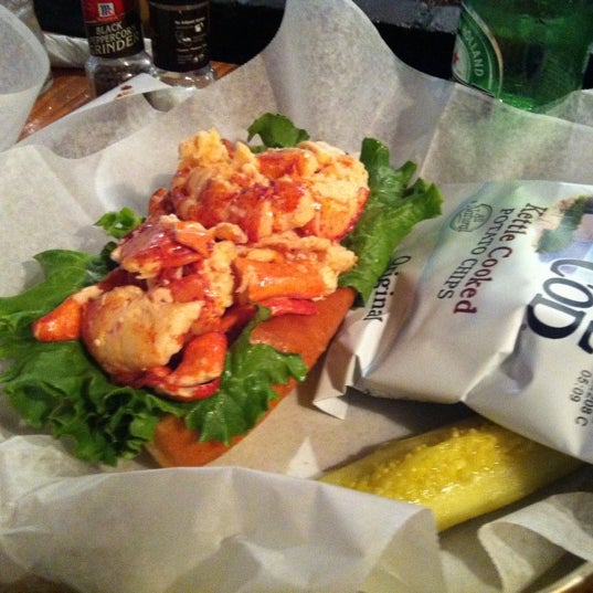 If you've ever wanted to eat your weight in lobster, the monstah lobster roll comes pretty damn close.