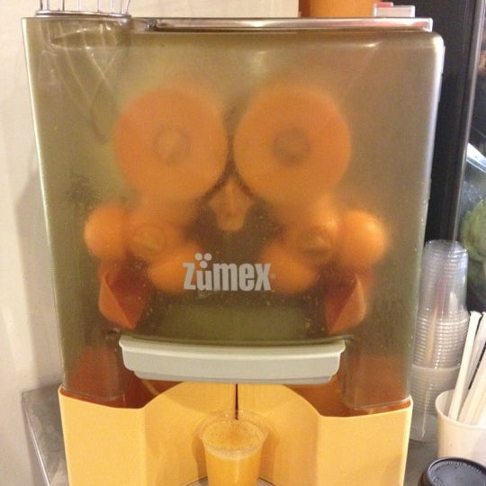 Get a Zumex orange juice. An engineering wonder! :)