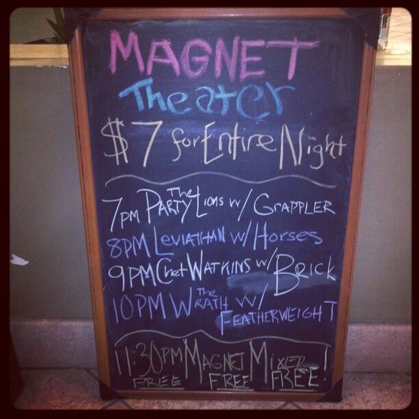 Photo taken at Magnet Theater by Chris on 4/12/2012