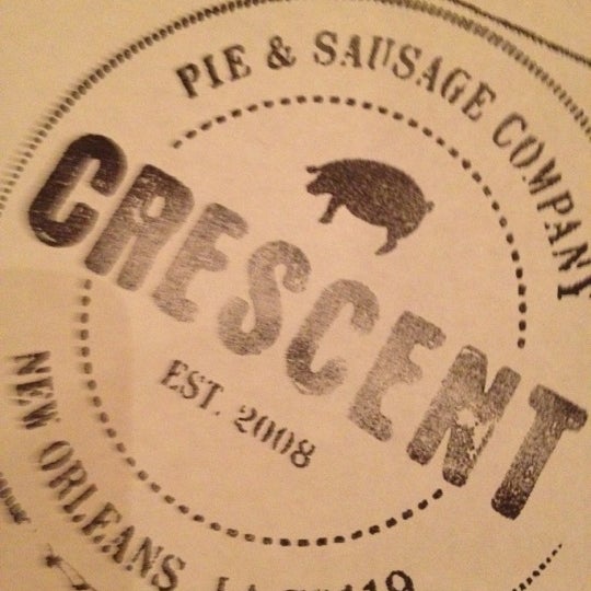 Photo taken at Crescent Pie &amp; Sausage Company by Deuce M. on 1/12/2012