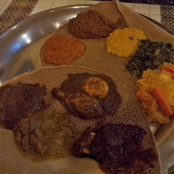 Photo taken at Walia Ethiopian Cuisine by Anthony H. on 12/31/2011