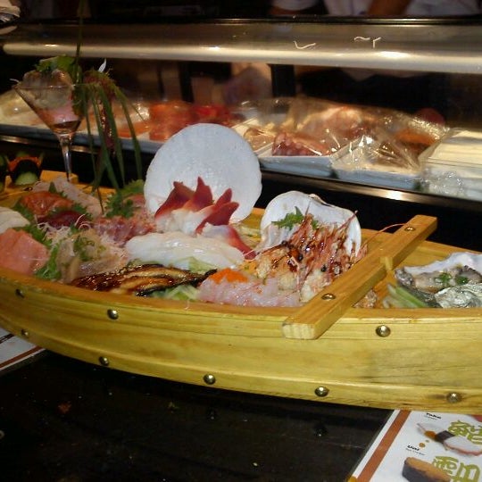 Photo taken at Samurai Sushi and Hibachi by Eric P. on 1/4/2012