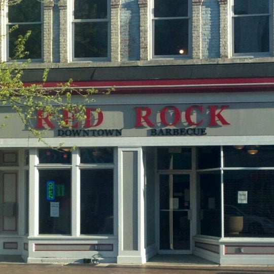 Photo taken at Red Rock Downtown Barbecue by Jeff A. on 4/26/2012