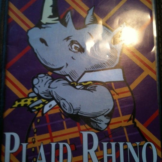 Photo taken at Plaid Rhino by Christopher S. on 3/19/2012