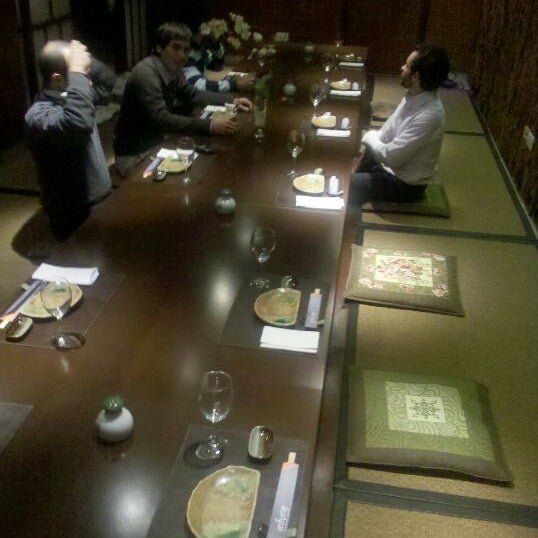 Photo taken at Irifune Restaurant Japonés by Nicolas C. on 6/6/2012