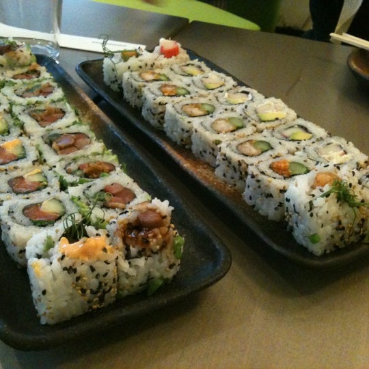 Photo taken at Sushi&#39;n&#39;Roll by Pia B. on 3/18/2012