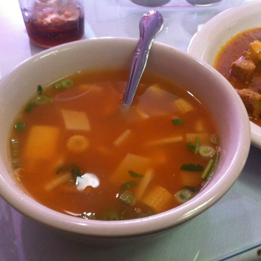 Photo taken at YoMa Burmese Restaurant by Joon L. on 4/21/2012