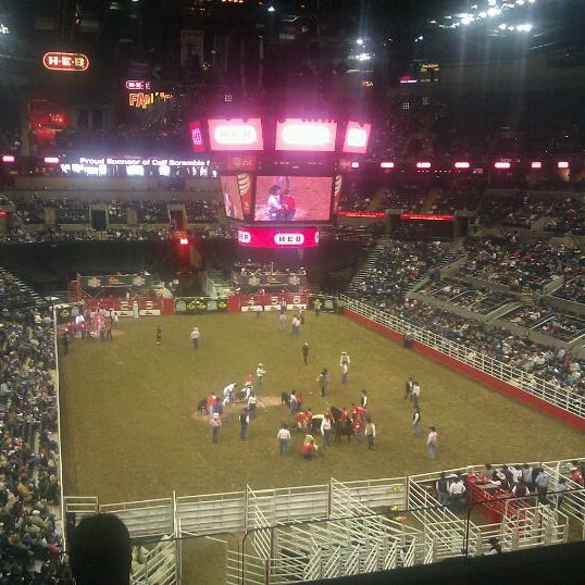Photo taken at The San Antonio Stock Show &amp; Rodeo by Clinton T. on 2/12/2012