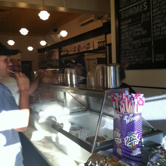 Photo taken at Lynden&#39;s Soda Fountain by Lisa P. on 6/10/2012