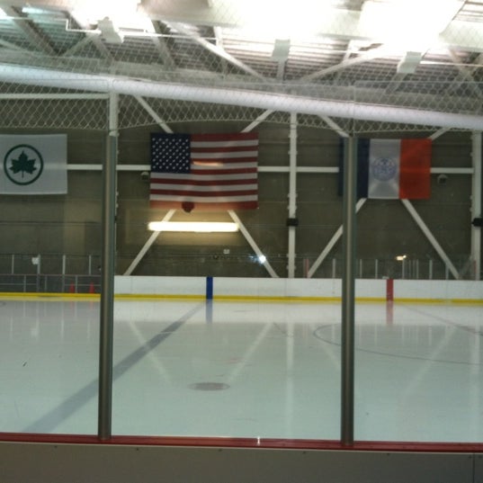 Photo taken at World Ice Arena by Alex K. on 3/12/2012