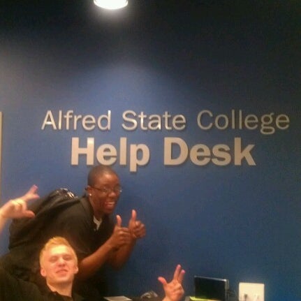Photos At Asc Helpdesk Alfred Ny