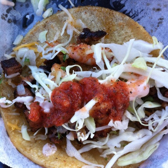 Photo taken at Bull Taco by Jay S. on 8/14/2012