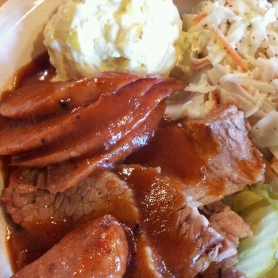 Photo taken at The Brisket House by Barton J. on 4/13/2012