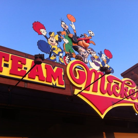 Team Mickey Athletic Club (Now Closed) Downtown Disney Marketplace