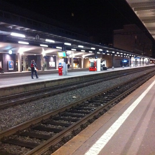 Photo taken at Bahnhof Uster by Janine M. on 12/25/2011