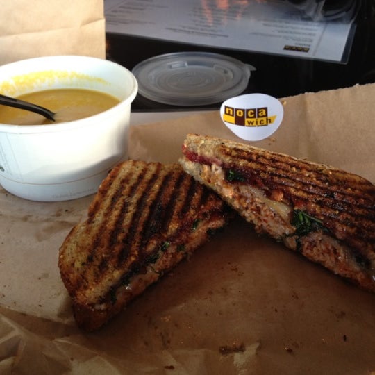 The nocawich lunch is the best-kept lunch secret in town. Whether at lunch or dinner, GET THE SOUP, it's always amazing.