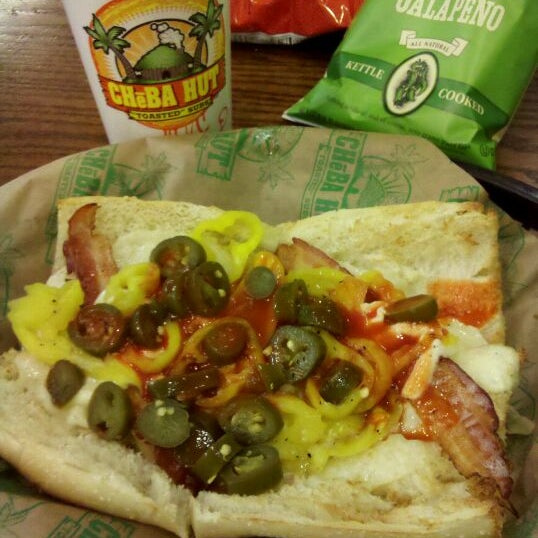 Photo taken at Cheba Hut Toasted Subs by Ava R. on 10/4/2011
