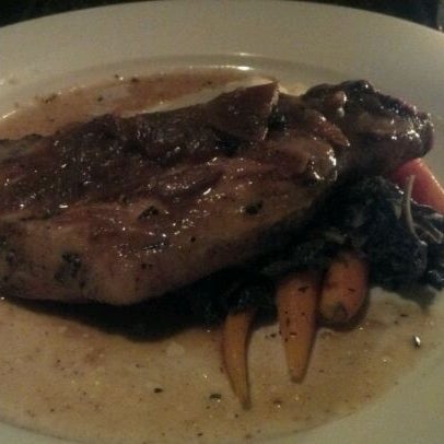 The pork chop entree was FAB & our server Fiona was great -- attentive, polite & didn't get offended when I had questions about our bill.
