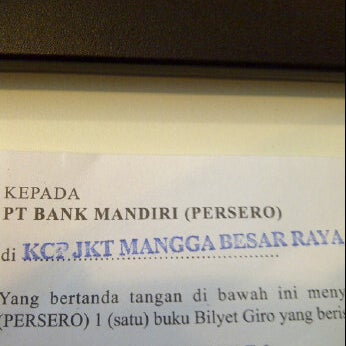 Photos At Bank Mandiri Mangga Besar Raya Bank In Sawah Besar