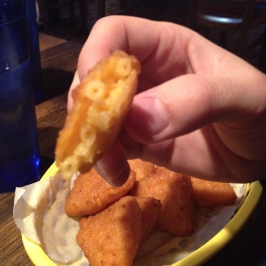 Mac and cheese wedges are the best!