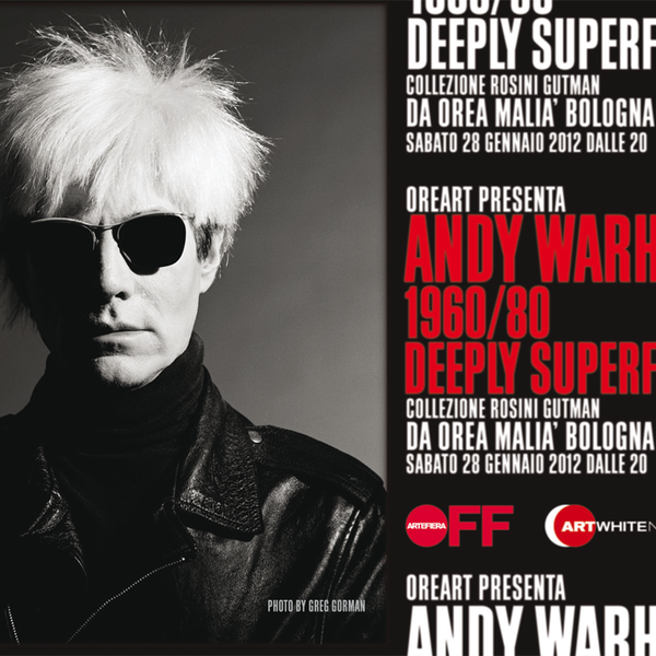 Arte Fiera Off 2012 | "ANDY WARHOL_1960-1980_DEEPLY SUPERFICIAL": il geniale e trasgressivo percorso di Warhol in 50 rarissime opere | 28/01 > 28/03 mar-ven 9.30-19 sab 9-19.30, apertura: 28/01 h.20