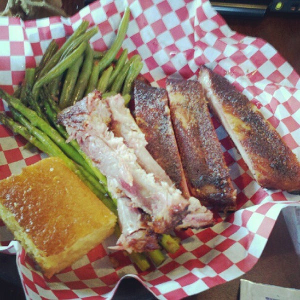 Photo taken at Piggy&#39;s BBQ by Jonathan G. on 6/20/2012