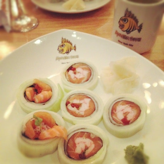 4/29/2012 tarihinde lanamaniacziyaretçi tarafından Monster Sushi'de çekilen fotoğraf