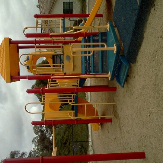 Grounded playground. Grounded playground