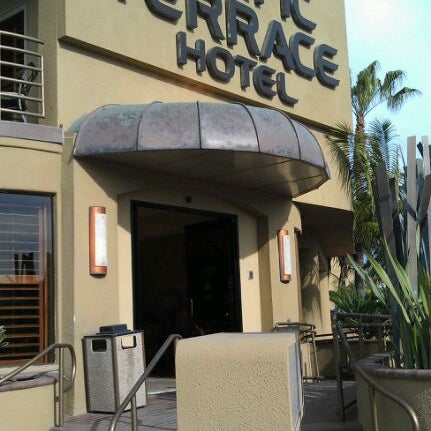 Photo taken at Pacific Terrace Hotel by Dre P. on 3/5/2012