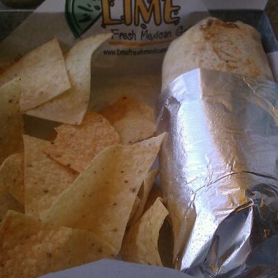 Photo taken at Lime Fresh Mexican Grill by Michelle C. on 3/11/2012