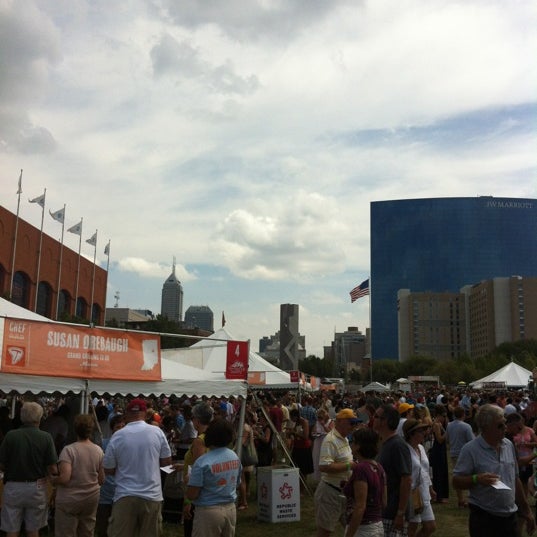 Photo taken at Dig IN, A Taste of Indiana by Mike C. on 8/26/2012