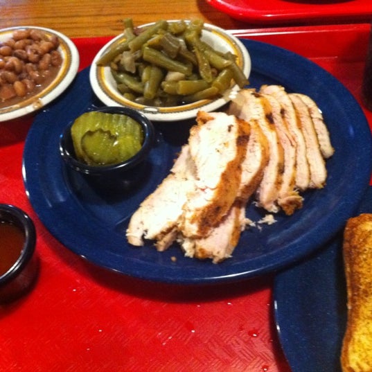 Photo taken at Cecil&#39;s Texas Style BBQ by JT I. on 1/14/2012