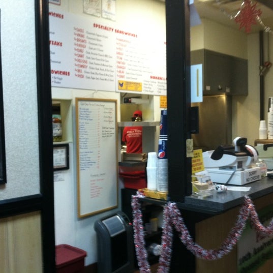 Photo taken at Philly Ted&#39;s Cheesesteaks &amp; Subs by Jim J. on 12/27/2011