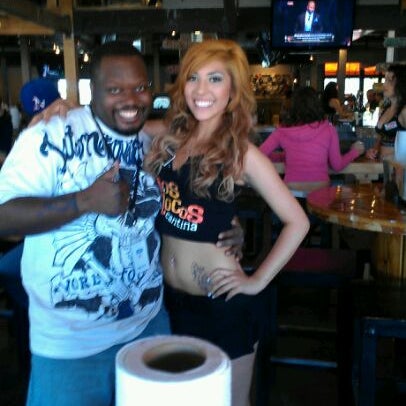 Photo taken at Ojos Locos Sports Cantina by Lb J. on 1/26/2012