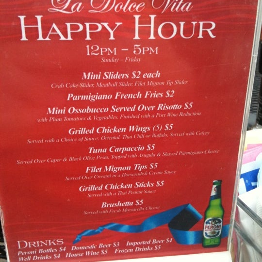 Go early. They have great happy hour specials.