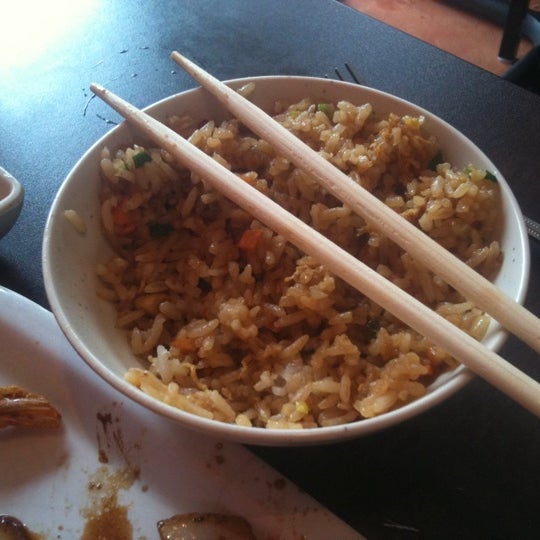 Fantastic fried rice, delicious.