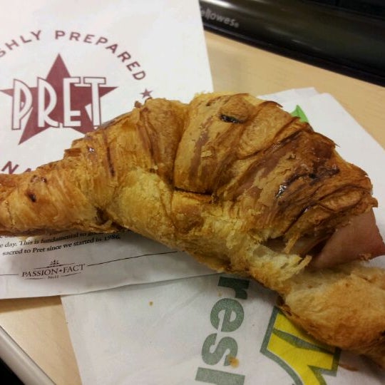 Photo taken at Pret A Manger by Gary on 1/18/2012