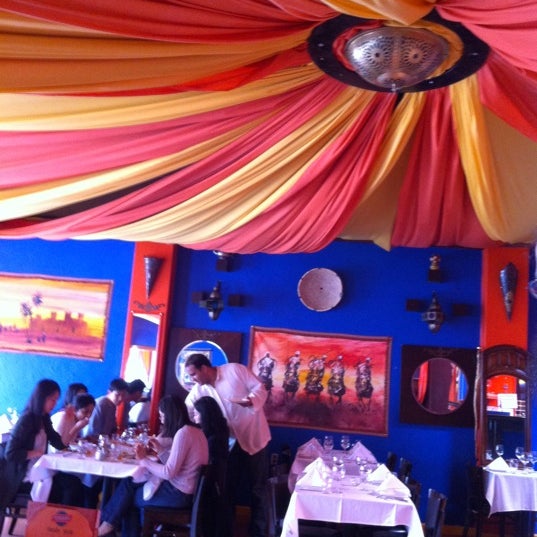 Photo taken at Morocco&#39;s Restaurant by Gordon G. on 3/20/2012